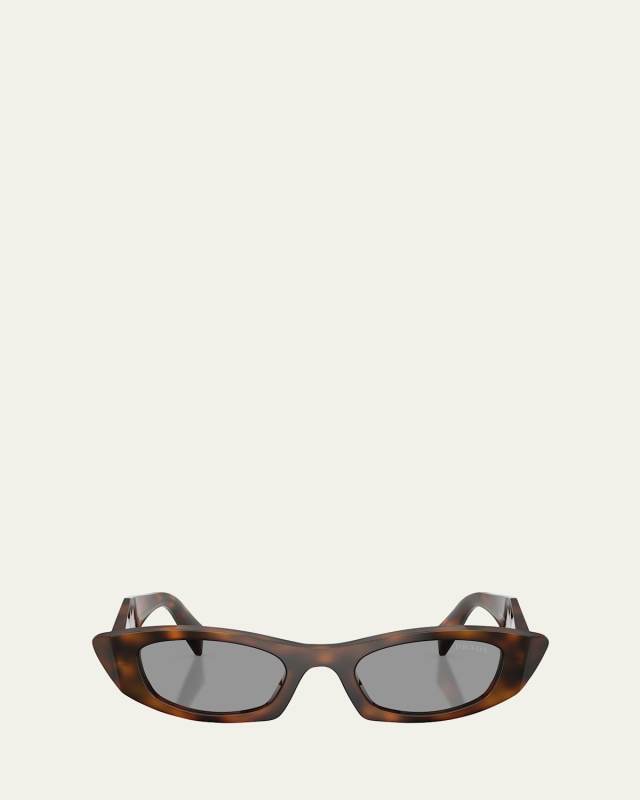PR B16SF Acetate Oval Sunglasses
